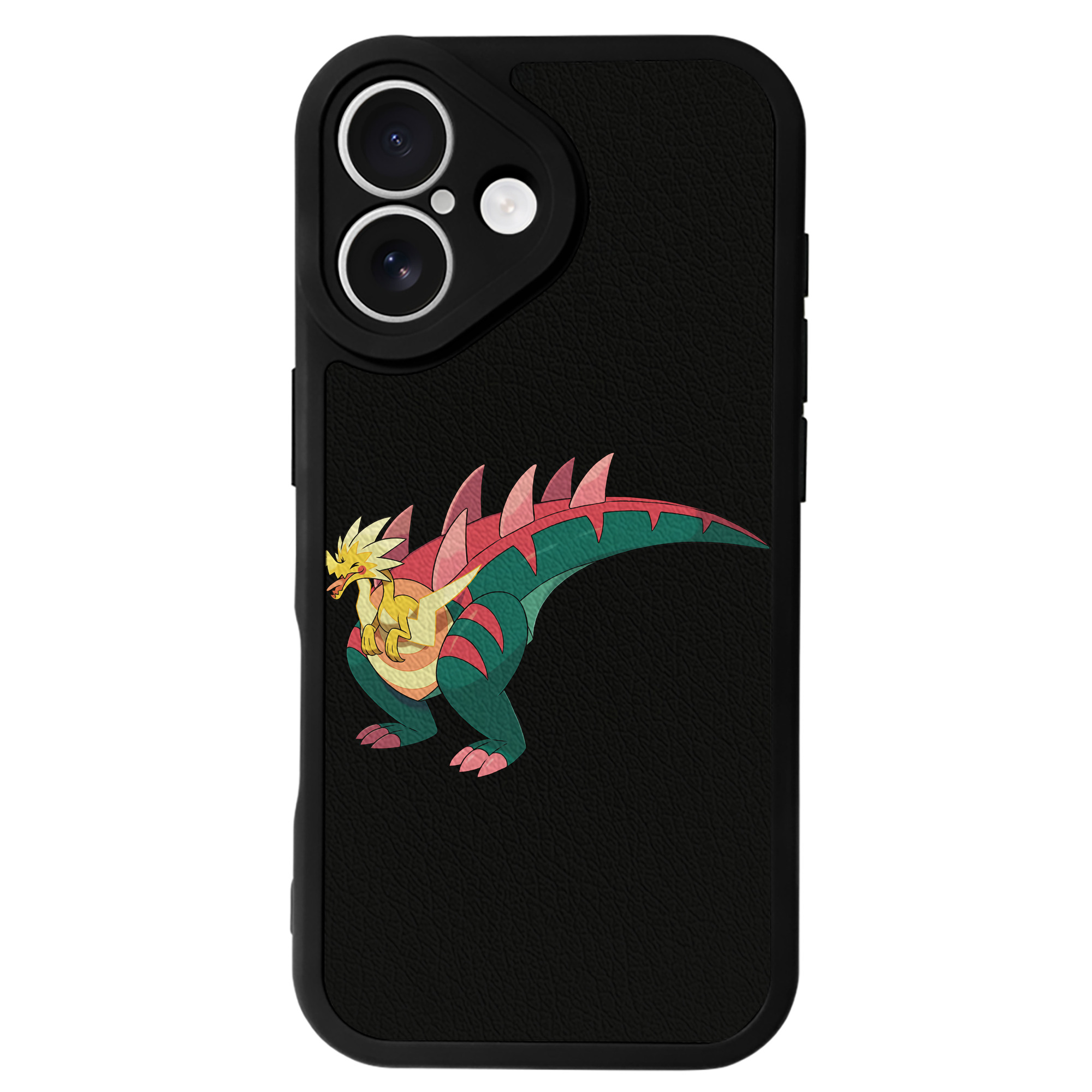 （画像用） ポケットモンスター Pokémon 【iPhone 16シリーズ対応】シリコンスマホケース（レザー調） 材質：シリコン